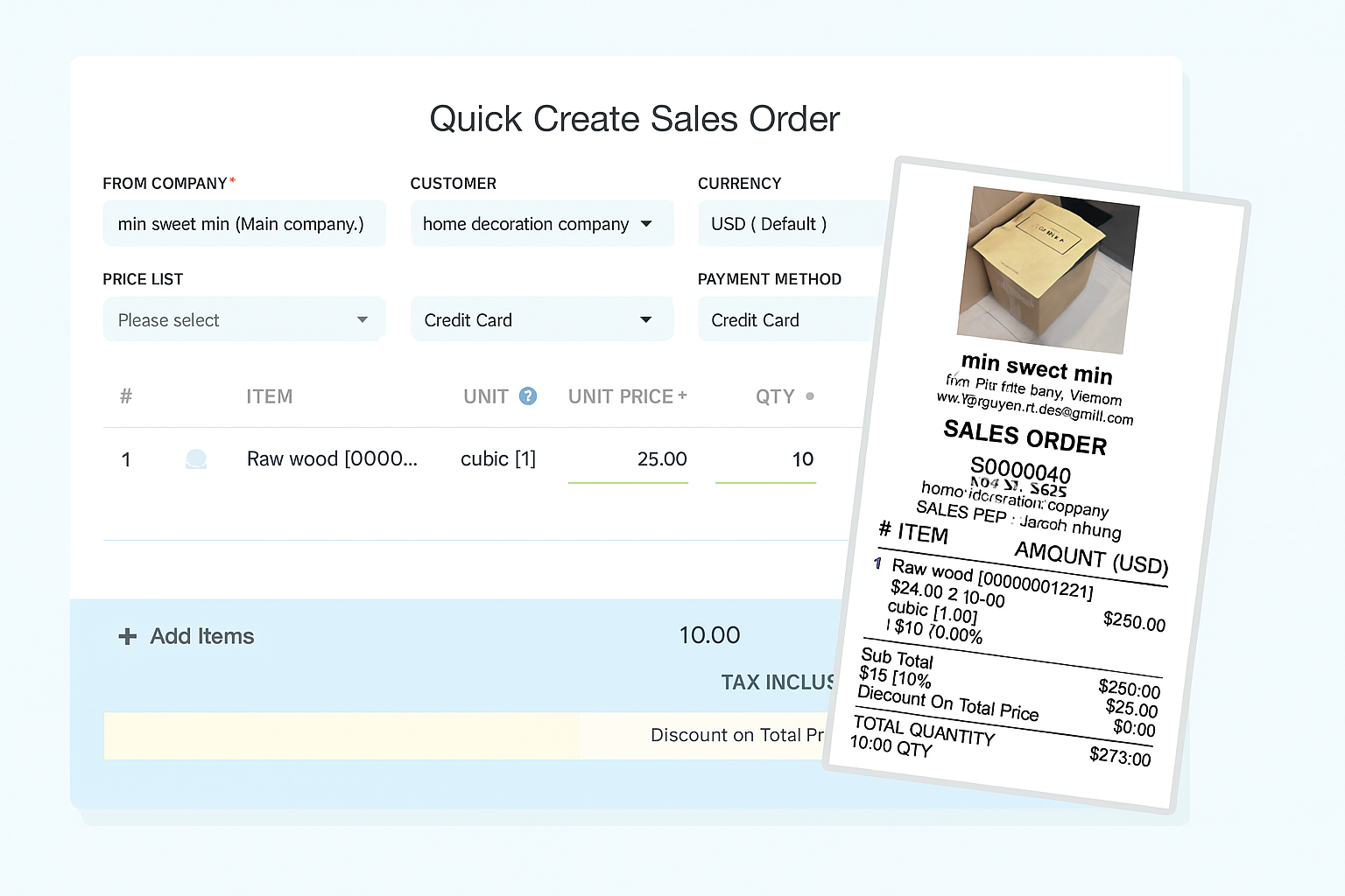 Simple Retail POS System